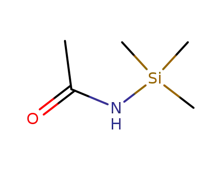 Molecular Structure of 13435-12-6 (N-(Trimethylsilyl)acetamide)