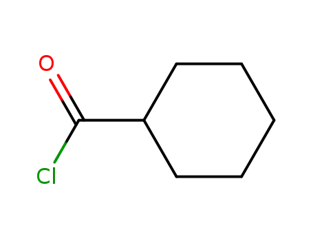 Molecular Structure of 2719-27-9 (Cyclohexanecarboxylic acid chloride)