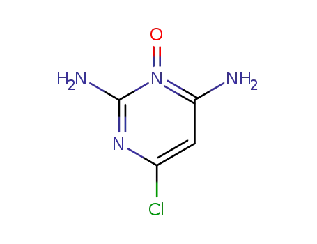 Molecular Structure of 35139-67-4 (2,6-Diamino-4-chloropyrimidine 1-oxide)