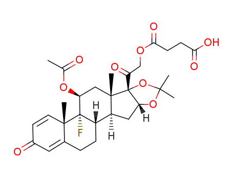 11-Acetyl-21-hemisuccinoyl-triamcinolone-acetonide