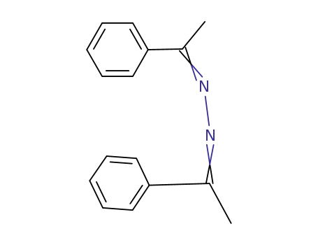 Ethanone, 1-phenyl-,2-(1-phenylethylidene)hydrazone cas  729-43-1