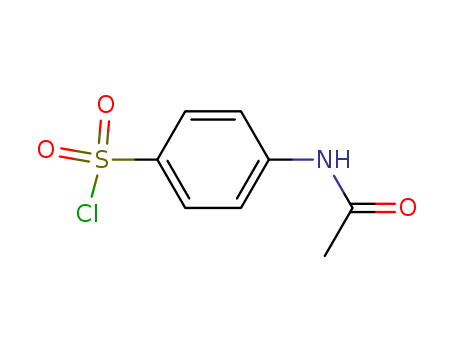 121-60-8,N-Acetylsulfanilyl chloride,4-Acetamidobenzene sulfonyl chloride;4-(Acetylamino)phenylsulfonyl chloride;4-Acetamidobenzene-1-sulfonyl chloride;4-Chlorosulfonylacetanilide;4'-(Chlorosulfonyl)acetanilide;Benzenesulfonylchloride, 4-(acetylamino)-;Acetanilide-p-sulfonyl chloride;Dagenan chloride;N-(4-Chlorosulfonylphenyl)acetamide;N-Acetyl-p-aminobenzenesulfonyl chloride;p-(Chlorosulfonyl)acetanilide;p-Acetamidobenzenesulfonyl chloride;