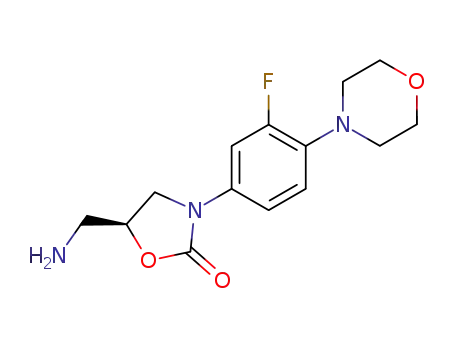 (S)-N-[[3-[3-Fluoro-4-(4-morpholinyl)phenyl]-2-oxo-5-oxazolidinyl]methyl]amine