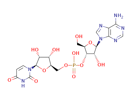 [5-(6-aminopurin-9-yl)-4-hydroxy-2-(hydroxymethyl)oxolan-3-yl][5-(2,4-dioxopyrimidin-1-yl)-3,4-dihydroxyoxolan-2-yl]methyl hydrogenphosphate