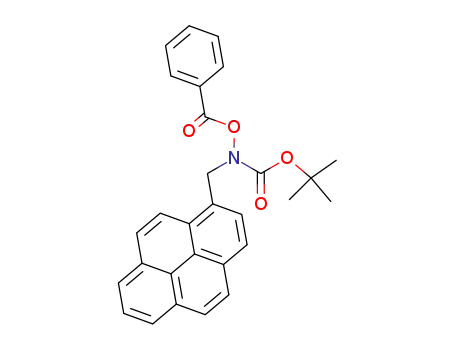 O-benzoyl-N-(tert-butoxycarbonyl)-N-(1-pyrenyl)hydroxylamine