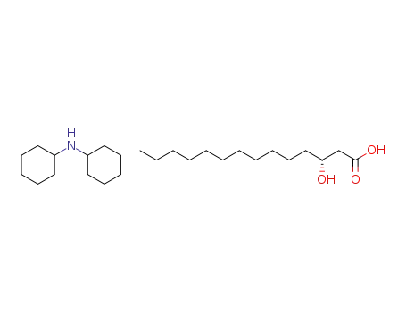 dicyclohexylammonium (R)-3-hydroxytetradecanoate