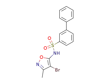 N-(4-bromo-3-methyl-5-isoxazolyl)-3-biphenylsulfonamide