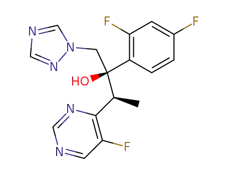 Molecular Structure of 137234-62-9 (Voriconazole)