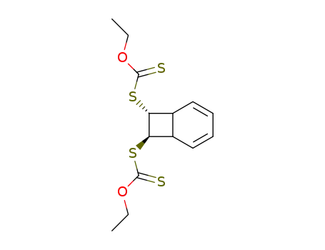 Dithiocarbonic acid S-((7R,8R)-8-ethoxythiocarbonylsulfanyl-bicyclo[4.2.0]octa-2,4-dien-7-yl) ester O-ethyl ester