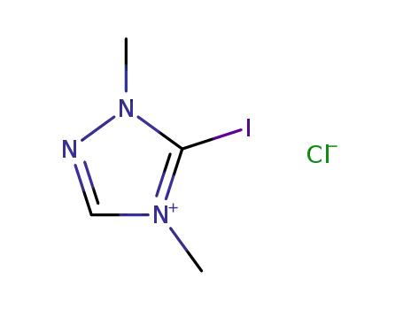 5-Iodo-1,4-dimethyl-1H-[1,2,4]triazol-4-ium; chloride