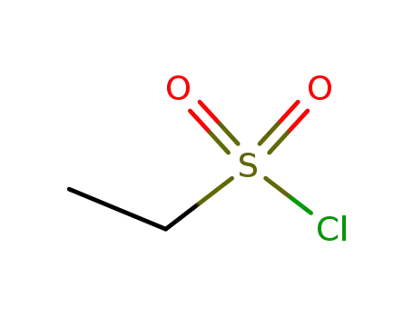Molecular Structure of 594-44-5 (Ethanesulfonyl chloride)