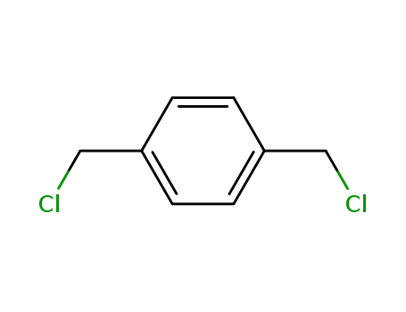 Molecular Structure of 623-25-6 (alpha,alpha'-Dichloro-p-xylene)