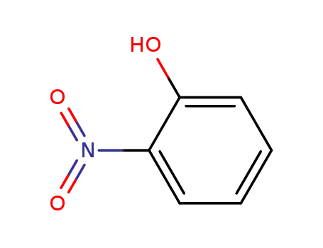 Molecular Structure of 88-75-5 (2-Nitrophenol)