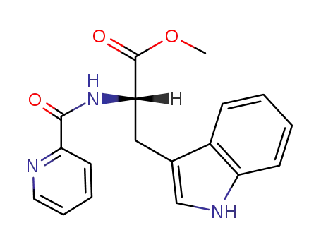 (S)-methyl3-(1H-indol-3-yl)-2-(picolinamido)propanoat