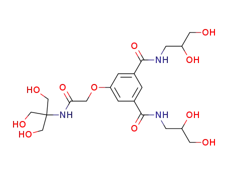 N,N'-bis(2,3-dihydroxypropyl)-5-{2-[(2-hydroxy-1,1-bis(hydroxymethyl)ethyl)amino]-2-oxoethoxy}-1,3-benzenedicarboxamide