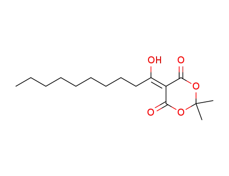 5-(1-hydroxydecylidene)-2,2-dimethyl-1,3-dioxane-4,6-dione
