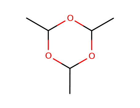 Molecular Structure of 123-63-7 (Paracetaldehyde)