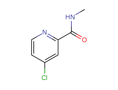 220000-87-3,N-Methyl-4-chloropyridine-2-carboxamide,2-(N-Methylcarbamoyl)-4-chloropyridine;4-Chloro-N-methyl-2-pyridinecarboxamide;4-Chloropyridine-2-carboxylicacid methylamide;N-Methyl-4-chloropicolinamide;