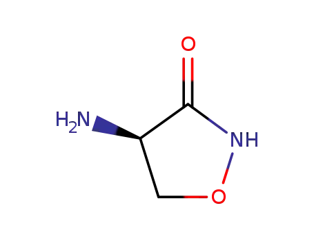 Molecular Structure of 68-41-7 (D-Cycloserine)