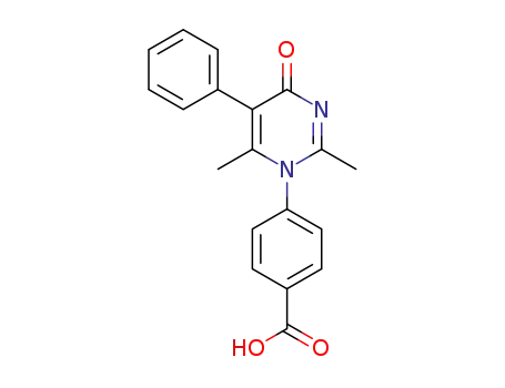 4-(2,6-dimethyl-4-oxo-5-phenyl-4H-pyrimidin-1-yl)-benzoic acid
