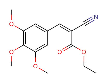 (Z)-β-(3,4,5-trimethoxyphenyl) α-cyano propenoic acid