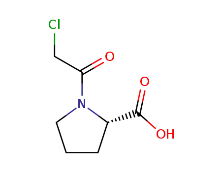 Molecular Structure of 23500-10-9 (CHLOROAC-PRO-OH)