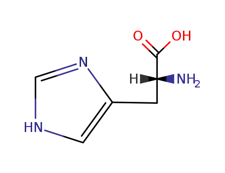Molecular Structure of 351-50-8 (D-Histidine)