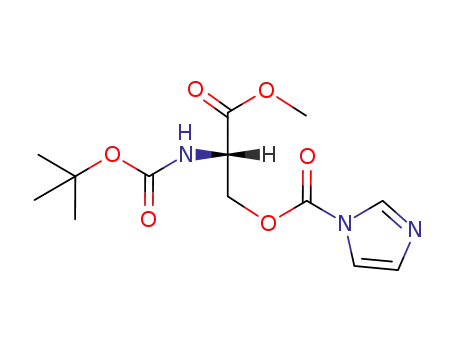 imidazole-1-carboxylic acid 2-tert-butoxycarbonylamino-2-methoxycarbonyl-ethyl ester