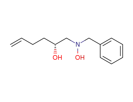 (R)-1-(benzyl(hydroxy)amino)hex-5-en-2-ol