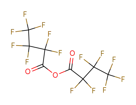 Molecular Structure of 336-59-4 (Heptafluorobutyric anhydride)