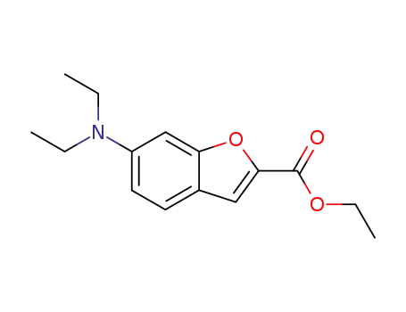 ethyl 6-diethylamino-2-benzo[b]furancarboxylate