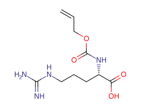 (S)-2-Allyloxycarbonylamino-5-guanidino-pentanoic acid