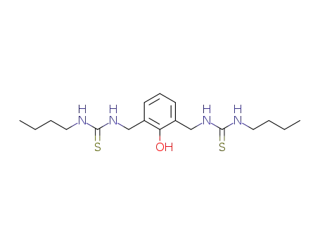 1-butyl-3-{3-[(3-butyl-thioureido)-methyl]-2-hydroxy-benzyl}-thiourea