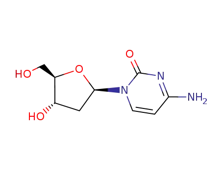 Molecular Structure of 951-77-9 (2'-Deoxycytidine monohydrate)