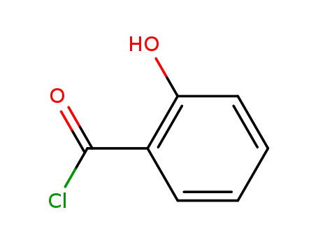 Molecular Structure of 1441-87-8 (salicyloyl chloride)
