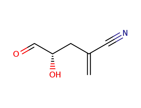 (S)-(-)-4-hydroxy-2-methylidene-5-oxo-pentanenitrile
