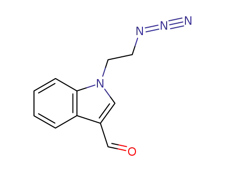 1-(2-azido-ethyl)-1H-indole-3-carbaldehyde