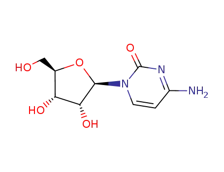 Molecular Structure of 65-46-3 (Cytidine)