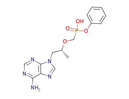 ((((R)-1-(6-amino-9H-purin-9-yl)propan-2-yl)oxy)methyl)phosphoric acid monophenyl ester