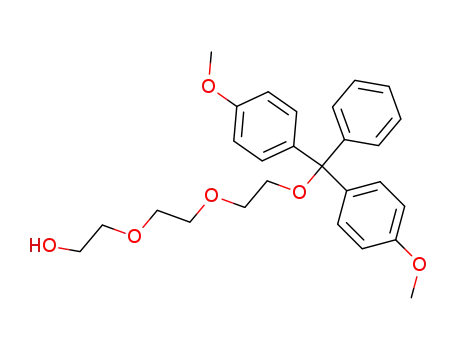 Molecular Structure of 146669-11-6 (O1-(DIMETHOXYTRITYL)TRIETHYLENE GLYCOL)