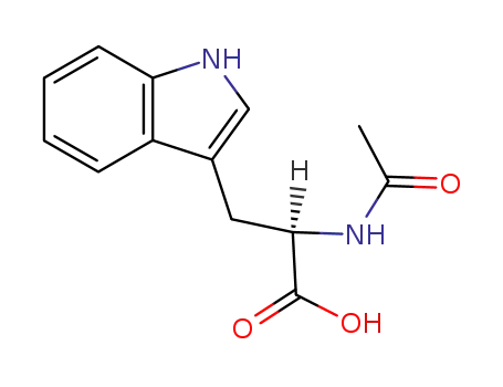 Molecular Structure of 2280-01-5 (N-ACETYL-D-TRYPTOPHAN)