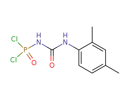 Molecular Structure of 41018-19-3 (Phosphoramidic dichloride, [[(2,4-dimethylphenyl)amino]carbonyl]-)