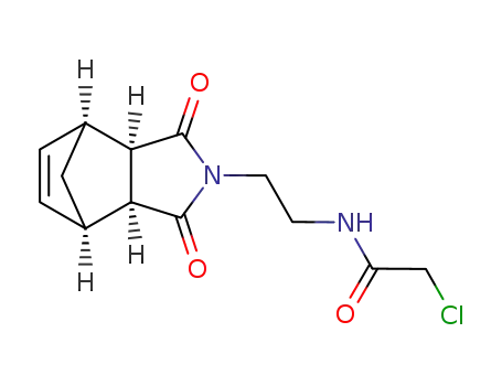 2-Chloro-N-[2-((1S,2R,6S,7R)-3,5-dioxo-4-aza-tricyclo[5.2.1.02,6]dec-8-en-4-yl)-ethyl]-acetamide