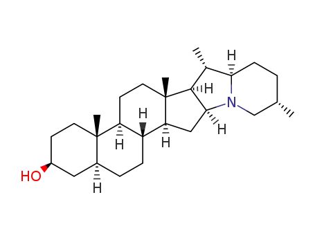 Molecular Structure of 474-08-8 (DEMISSIDINE)