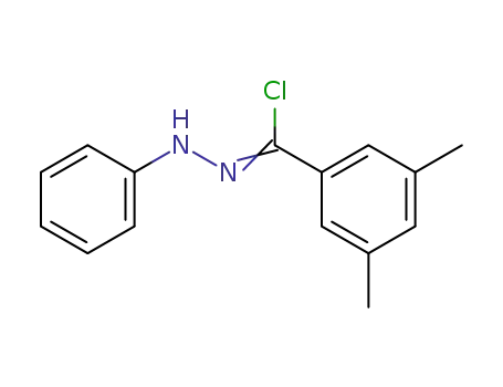 3,5-dimethyl-N-phenylbenzohydrazonoyl chloride