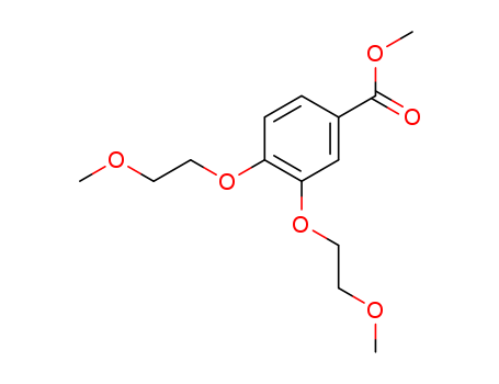 methyl 3,4-bis{[2-(methyloxy)ethyl]oxy}benzoate cas no. 179688-14-3 97%