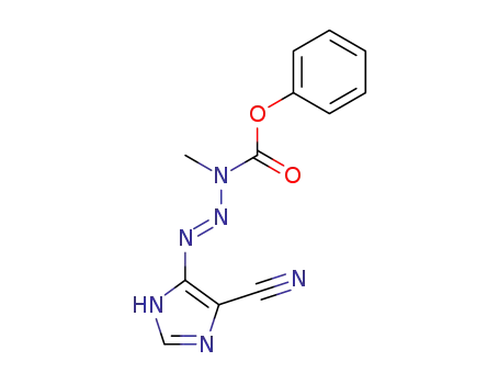 5-{3-methyl-3-[(phenyloxy)carbonyl]triazen-1-yl}imidazole-4-carbonitrile