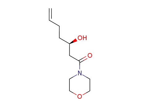 (R)-3-Hydroxy-1-morpholin-4-yl-hept-6-en-1-one