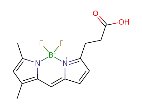 3-[4,4-difluoro-5,7-dimethyl-4-bora-3a,4a-diaza-s-indacene-3-yl]propionic acid