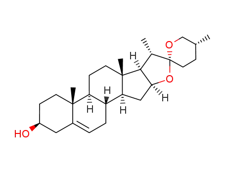 Molecular Structure of 512-04-9 (diosgenin)